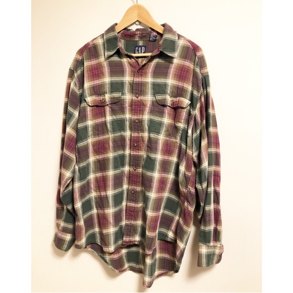 GAP Other - Gap 90’s Vintage Plaid Button Down Shirt
